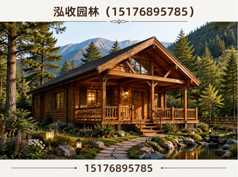 武汉防腐木展示图